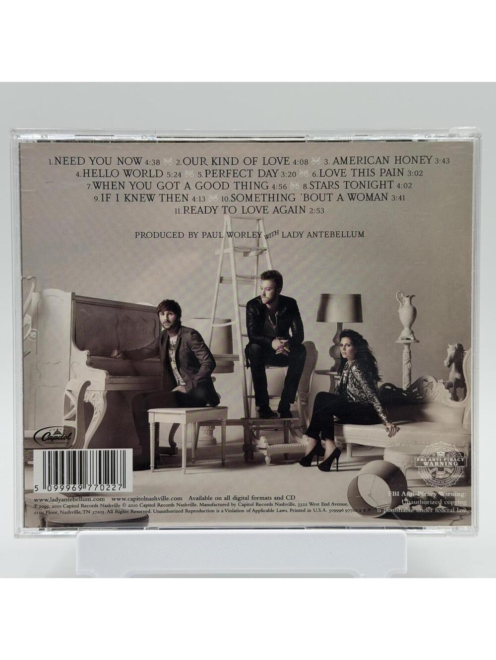Lady Antebellum - Need You Now (2010) - Audio CD - Country - Picture 2 of 7